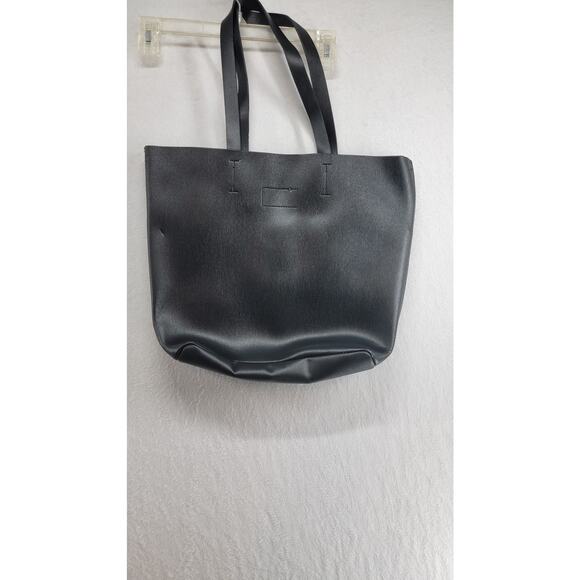 Neiman Marcus Black Handbag 13" Tall 16" Wide - Picture 3 of 7